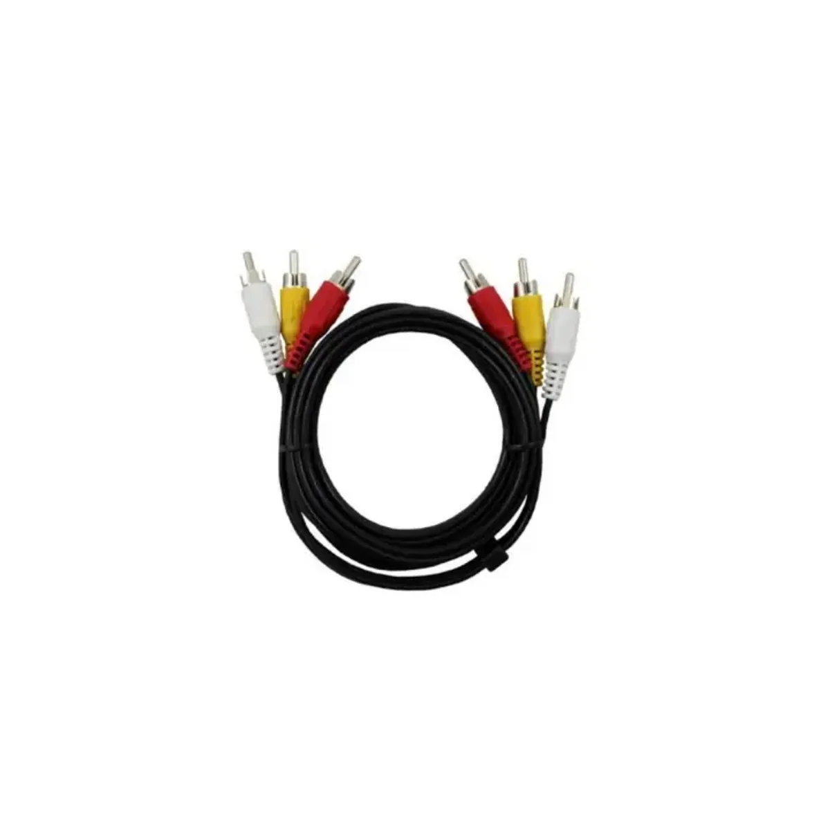 Cable RCA estéreo 3 a 3