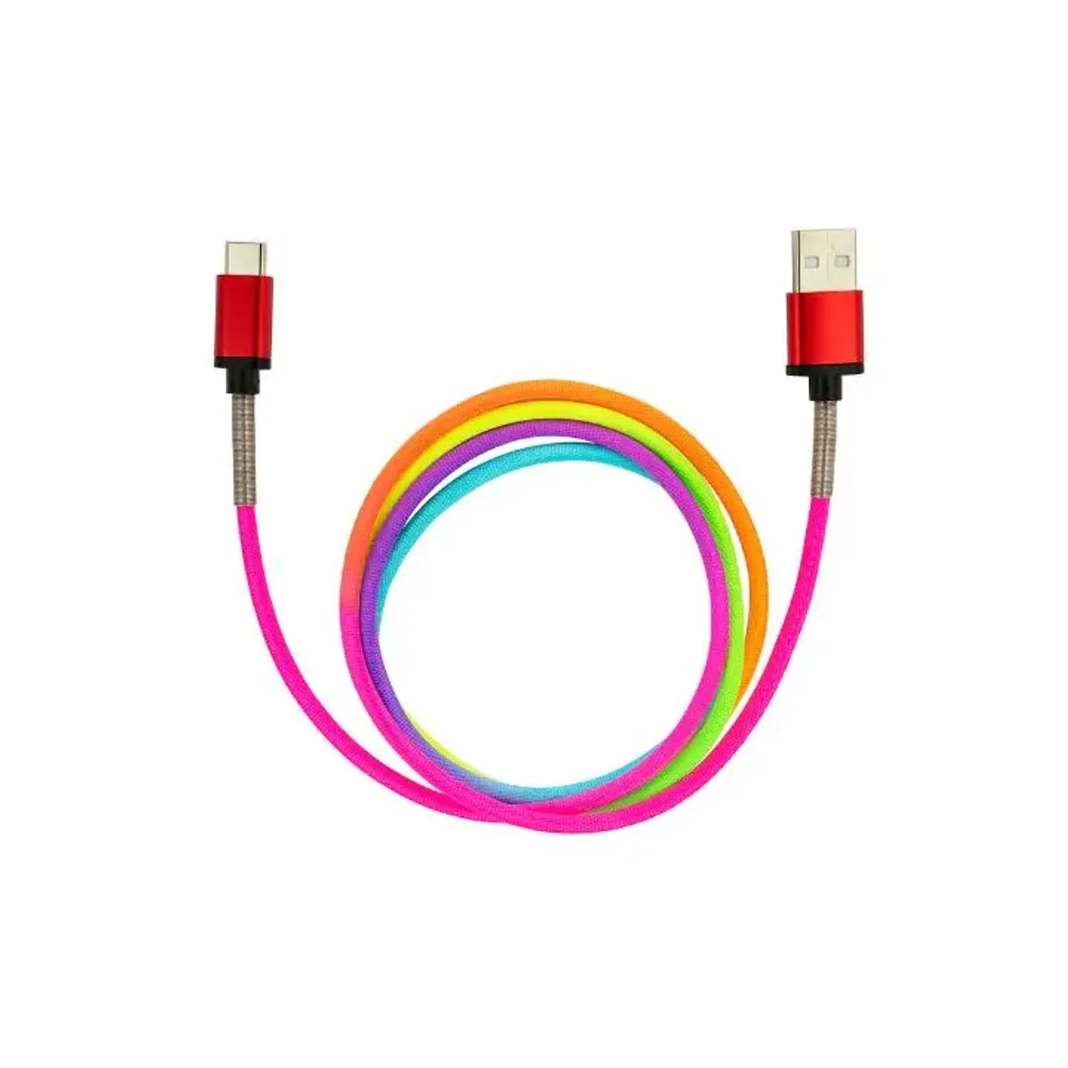 Cable tipo C Philco arcoíris