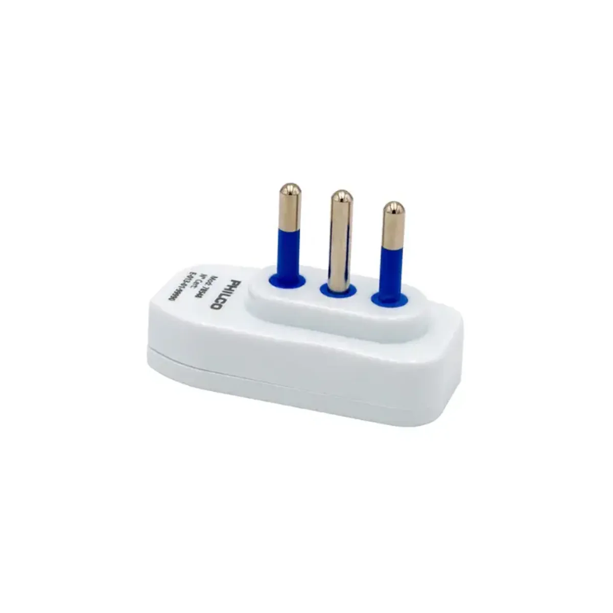 Enchufe macho horizontal 2P+T Philco