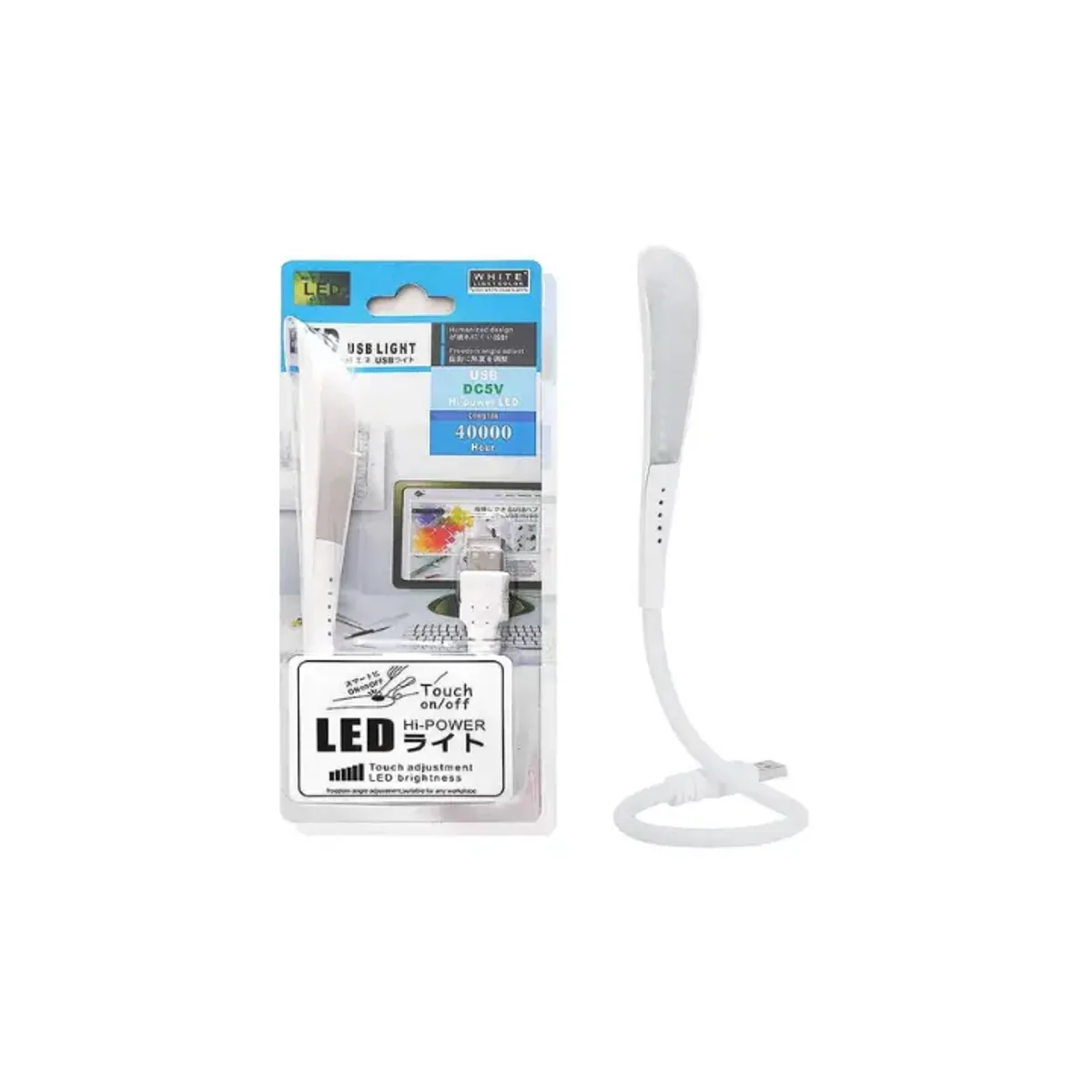 Lámpara LED flexible USB