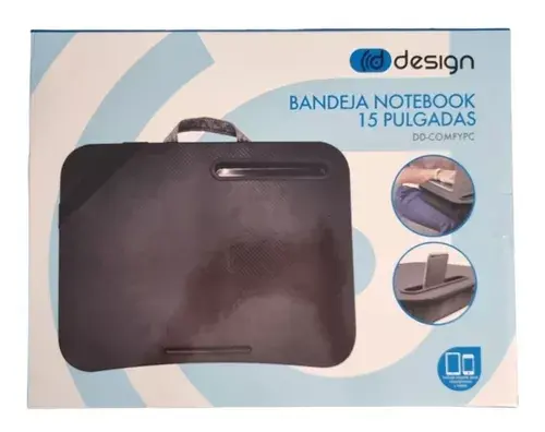 Bandeja Notebook 15 pulgadas Desing 235 1 Bandeja Notebook 15 Pulgadas con almohadilla y soporte Celular -tablet