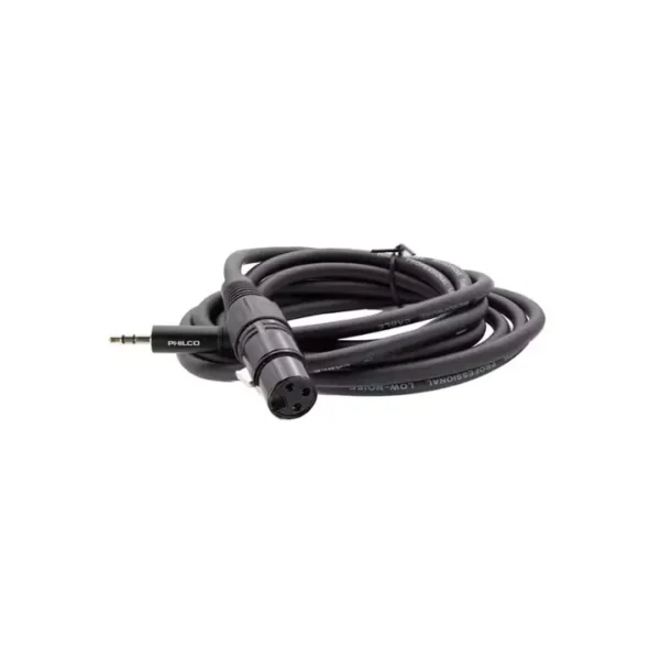 Cable Para Microfono Cannon a 3.5mm Philco