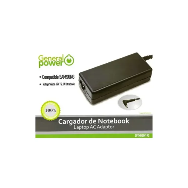 Cargador para Notebook Samsung 19V-2.1A Ultrabook