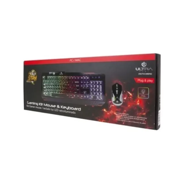 Gaming Kit Teclado y Mouse Storm Ultra