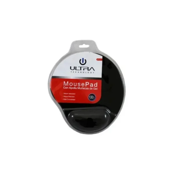 Mousepad Ultra con soporte de gel1 Mousepad Ultra con Apoya Muñeca en Gel
