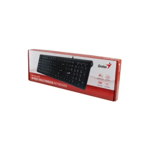 Teclado Genius Slim Star Blanco
