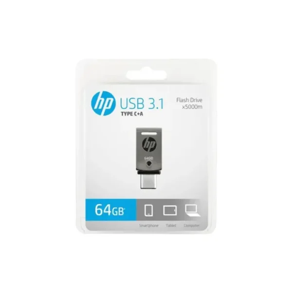 Pendrive Hp otg de 64Gb Tipo C