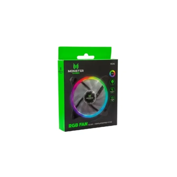 Ventilador Fan Rgb Monster